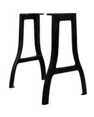 Pied de table de salle à manger 2 pcs Cadre en A Fonte | Mobilier & Déco