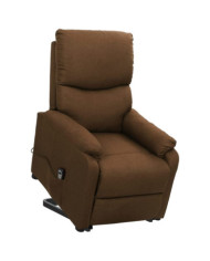 Fauteuil Marron Tissu | Mobilier & Déco