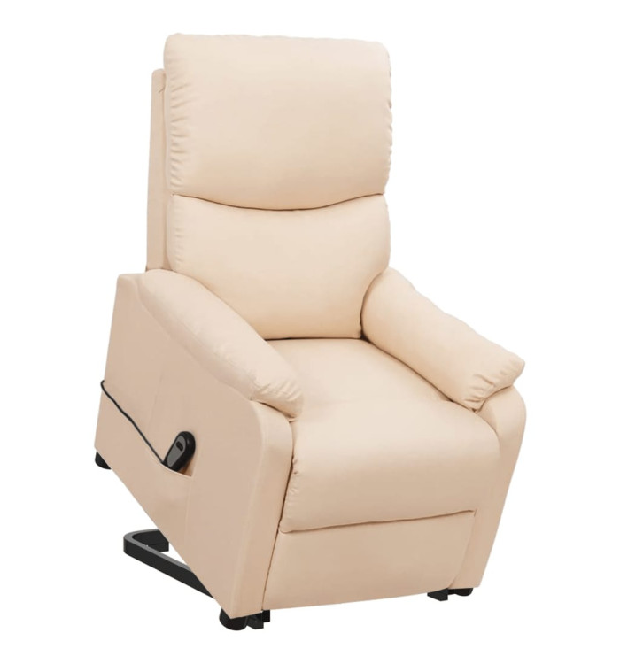 Fauteuil Crème Tissu | Mobilier & Déco
