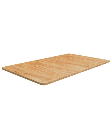 Comptoir de salle de bain Marron clair 100x60x1,5cm Bois traité | Mobilier & Déco