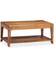 Table basse Bois massif 88x50x38 cm | Mobilier & Déco