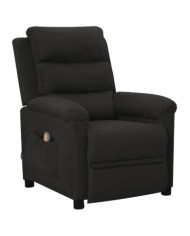 Fauteuil de massage Noir Tissu | Mobilier & Déco