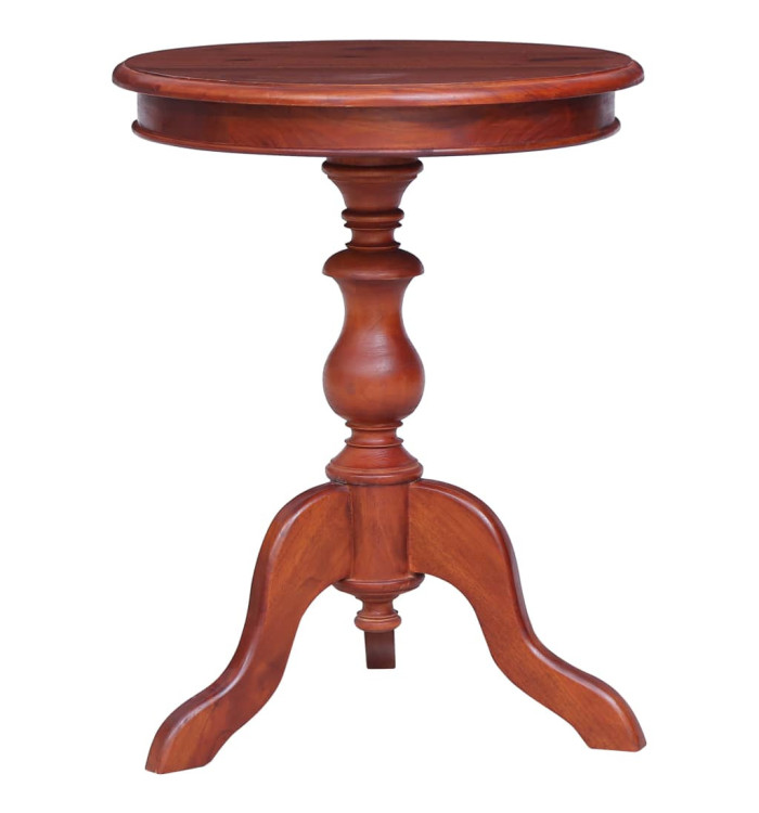 Table d'appoint Marron 50 x 50 x 65 cm Bois d'acajou massif | Mobilier & Déco