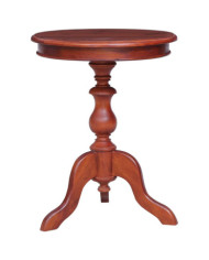 Table d'appoint Marron 50 x 50 x 65 cm Bois d'acajou massif | Mobilier & Déco