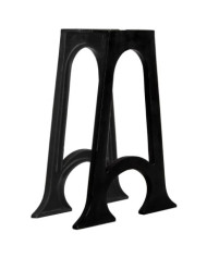2 pieds de table de salle à manger Base voûtée Cadre en A Fonte | Mobilier & Déco