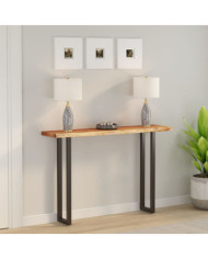 Dessus de table 180x30x2,5 cm rectangulaire bois massif acacia | Mobilier & Déco