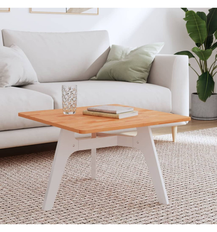 Dessus de table 60x60x1,5 cm carré bois massif de hêtre | Mobilier & Déco