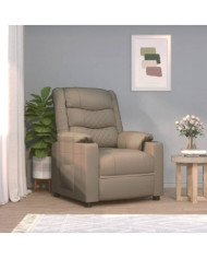 Fauteuil de massage électrique Cappuccino Similicuir | Mobilier & Déco