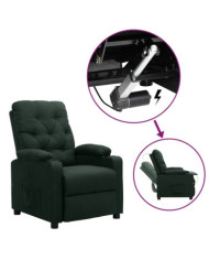 Fauteuil Vert foncé Tissu | Mobilier & Déco
