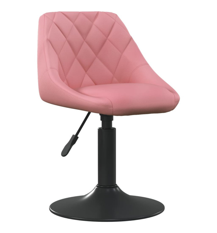 Chaise de salle à manger Rose Velours | Mobilier & Déco