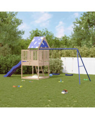 Aire de jeux d'extérieur bois de pin massif | Mobilier & Déco