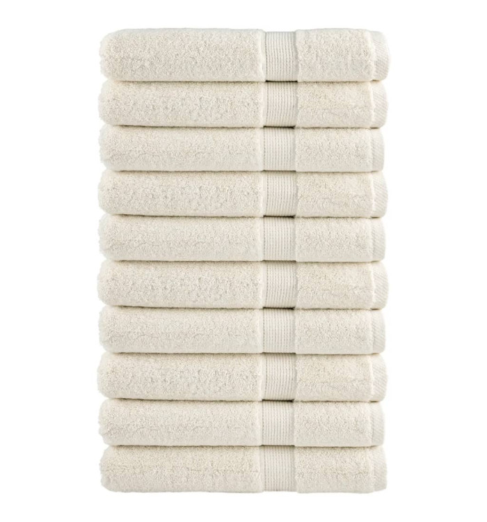 Serviettes de qualité supérieure SOLUND 10 pcs crème 600 g/m² | Mobilier & Déco