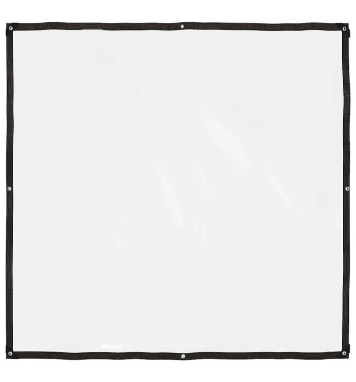 Bâche transparente avec œillets 2x2 m polyéthylène | Mobilier & Déco