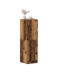 Armoire de cuisine vieux bois 38x41,5x131,5 cm bois ingénierie | Mobilier & Déco