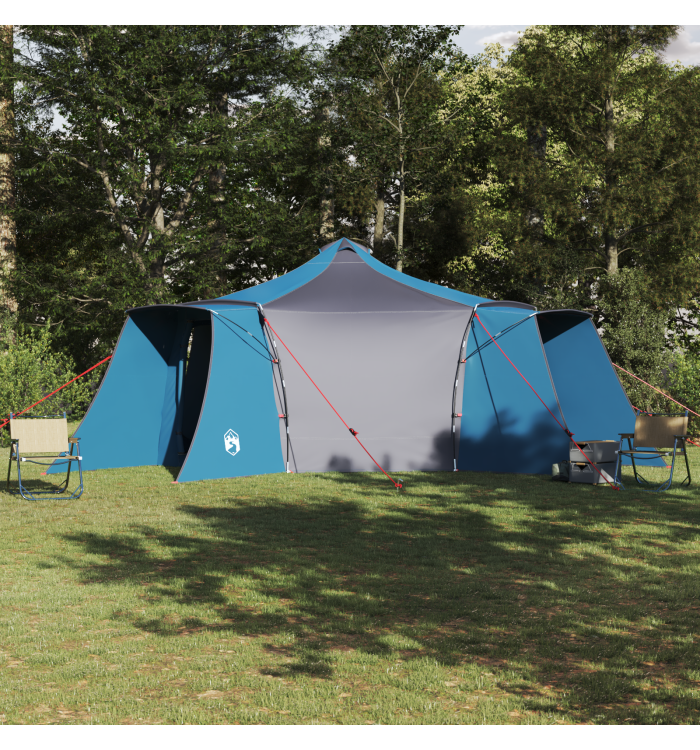 Tente Familiale Tipi Bleue 8-Personnes Étanche | Mobilier & Déco