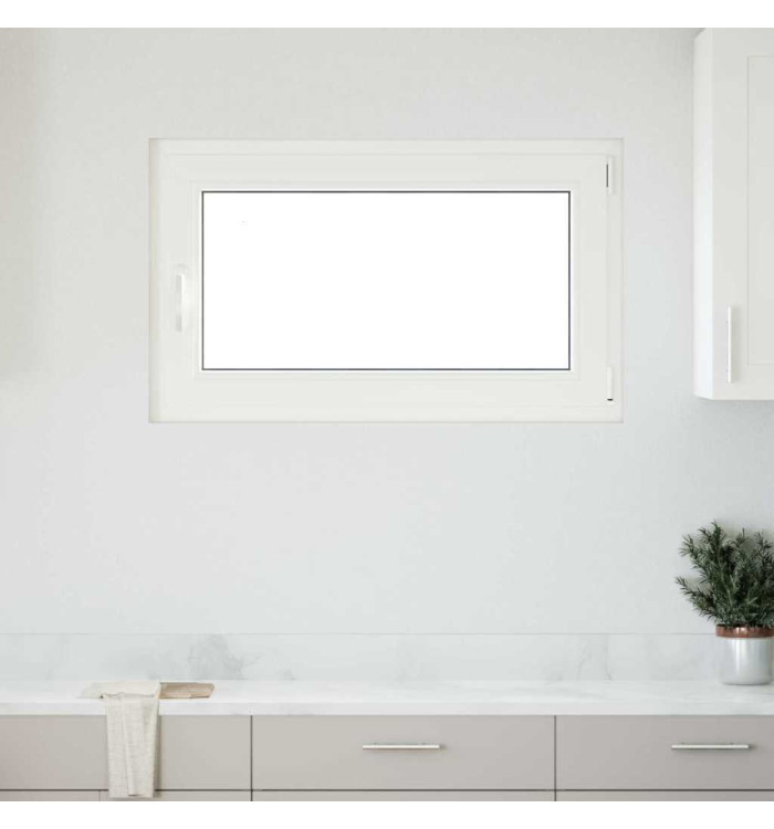 Fenêtre de sous-sol« RISOR » 100 x 50 cm oscillo-battante DIN droite blanche | Mobilier & Déco