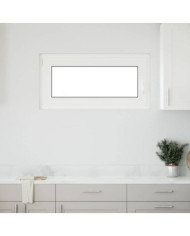 Fenêtre de sous-sol« RISOR » 100 x 50 cm oscillo-battante DIN gauche blanche | Mobilier & Déco