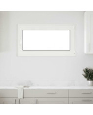 Fenêtre de sous-sol« RISOR » 110 x 70 cm oscillo-battante DIN droite anthracite | Mobilier & Déco