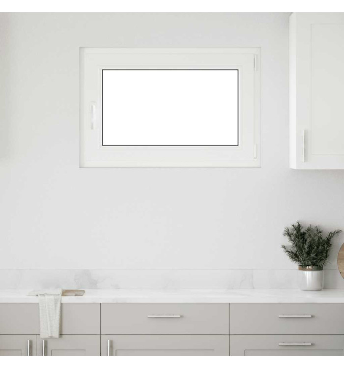 Fenêtre de sous-sol« RISOR » 90 x 70 cm oscillo-battante DIN droite anthracite | Mobilier & Déco