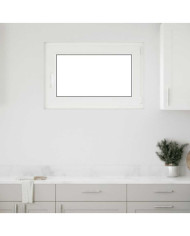 Fenêtre de sous-sol« RISOR » 90 x 70 cm oscillo-battante DIN droite anthracite | Mobilier & Déco