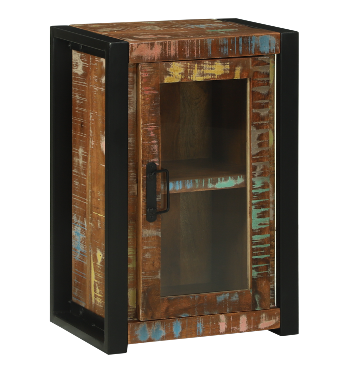 Meuble mural de salle de bain Multicolore 40x30x60 cm en bois massif récupéré | Mobilier & Déco