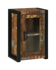 Meuble mural de salle de bain Multicolore 40x30x60 cm en bois massif récupéré | Mobilier & Déco