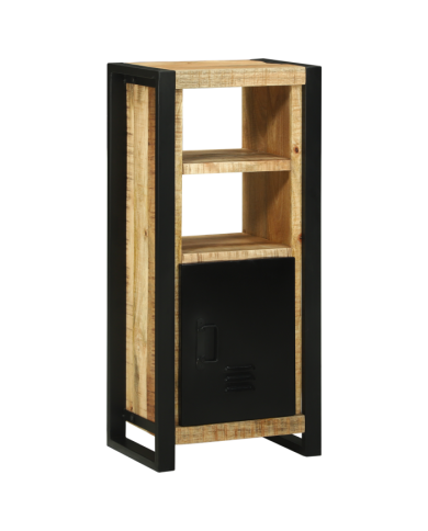 Cabinet de salle de bain 40x30x90 cm Bois Massif Brut en Manguier | Mobilier & Déco