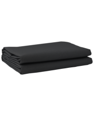 Tissu de remplacement de store Noir 10x1.6 m | Mobilier & Déco