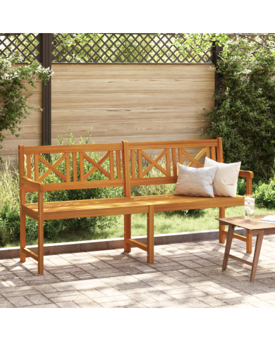 Banc de jardin 180x56x90 cm en bois massif d'acacia | Mobilier & Déco