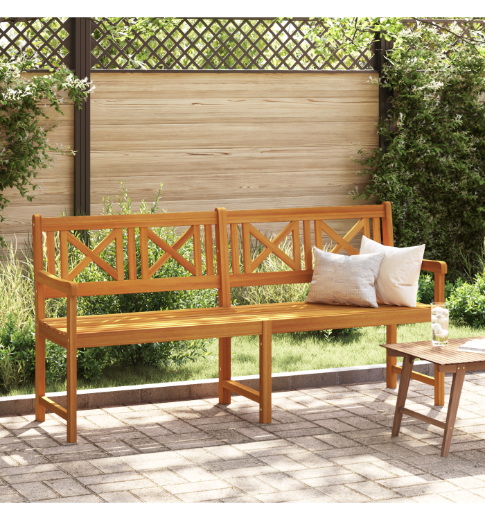 Banc de jardin 180x56x90 cm en bois massif d'acacia | Mobilier & Déco