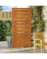 Écran de confidentialité 180 cm Acier weathering | Mobilier & Déco