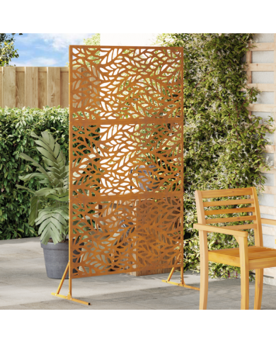 Panneau de Clôture en Acier Corten Acier corten Grand | Mobilier & Déco