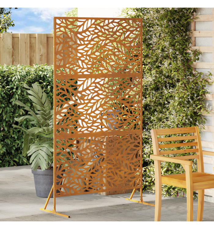 Panneau de Clôture en Acier Corten Acier corten Grand | Mobilier & Déco