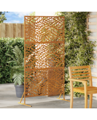 Panneau de Clôture en Acier Corten Acier corten Grand | Mobilier & Déco