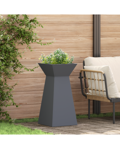 Support de plante Anthracite Plastique 35 x 35 x 73 cm | Mobilier & Déco