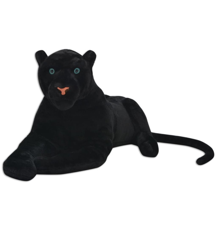 Panthère en peluche Noir XXL | Mobilier & Déco