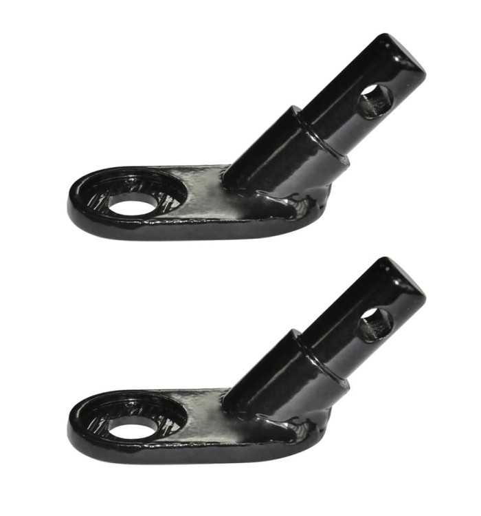 Attelage de remorque pour vélo 2 pcs Fer | Mobilier & Déco