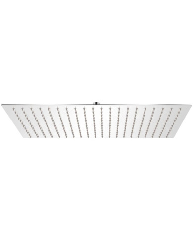Tête de douche plongeante rectangulaire acier inoxydable | Mobilier & Déco