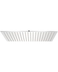 Tête de douche plongeante rectangulaire acier inoxydable | Mobilier & Déco
