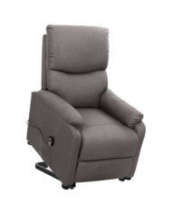 Fauteuil Gris clair Tissu | Mobilier & Déco