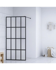 Écran de douche Verre trempé dépoli 118x190 cm | Mobilier & Déco
