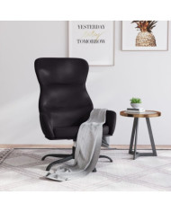 Chaise de relaxation Noir Similicuir | Mobilier & Déco
