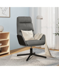 Chaise de relaxation Gris clair Tissu | Mobilier & Déco