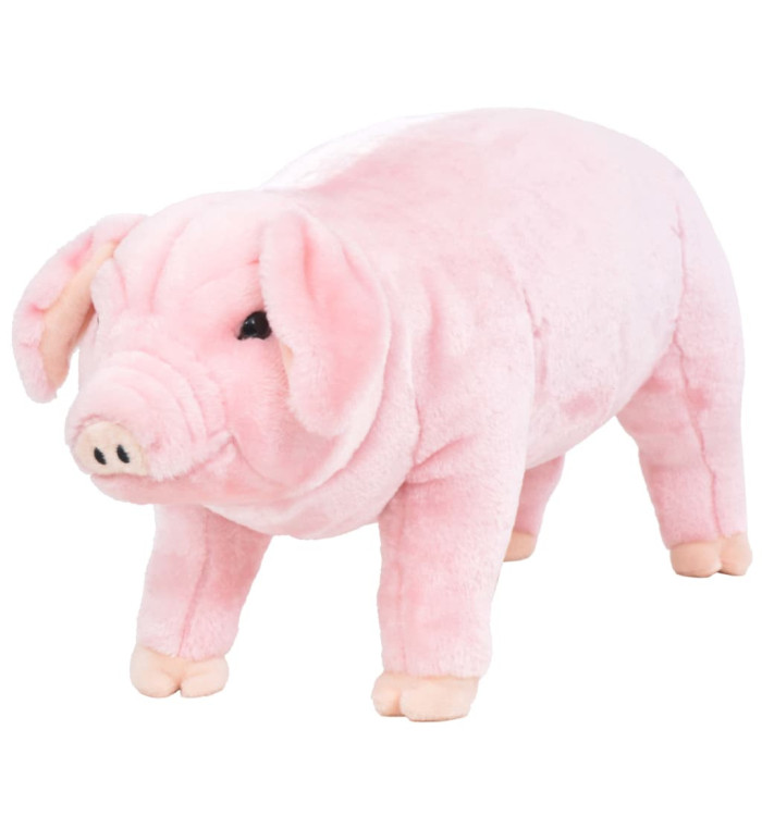 Jouet en peluche Cochon rose XXL | Mobilier & Déco