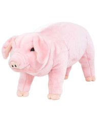 Jouet en peluche Cochon rose XXL | Mobilier & Déco