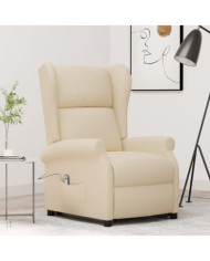 Fauteuil Crème Tissu | Mobilier & Déco