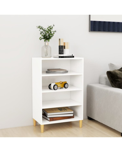 Buffet Blanc 57x35x90 cm Bois d’ingénierie | Mobilier & Déco