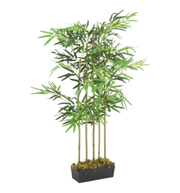 Bambou artificiel 730 feuilles 120 cm vert | Mobilier & Déco