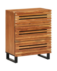 Buffet 60x34x75 cm bois d'acacia massif | Mobilier & Déco