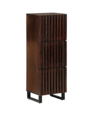 Buffet marron 40x34x110 cm bois massif de manguier | Mobilier & Déco